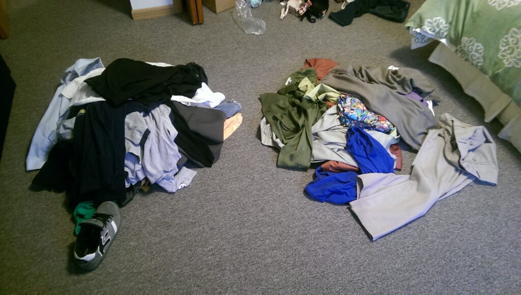 Getting Rid of Clothes