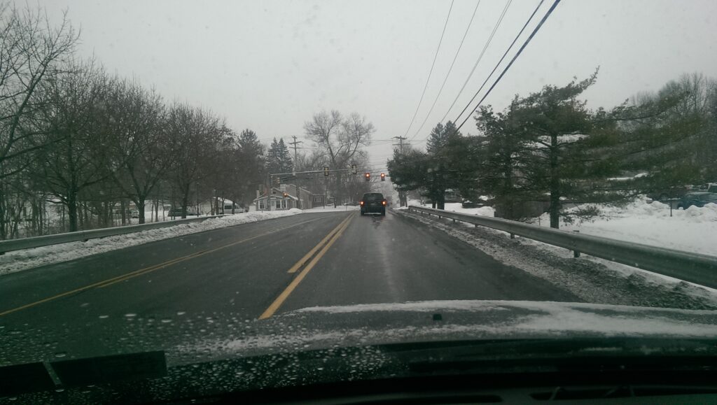 Driving home